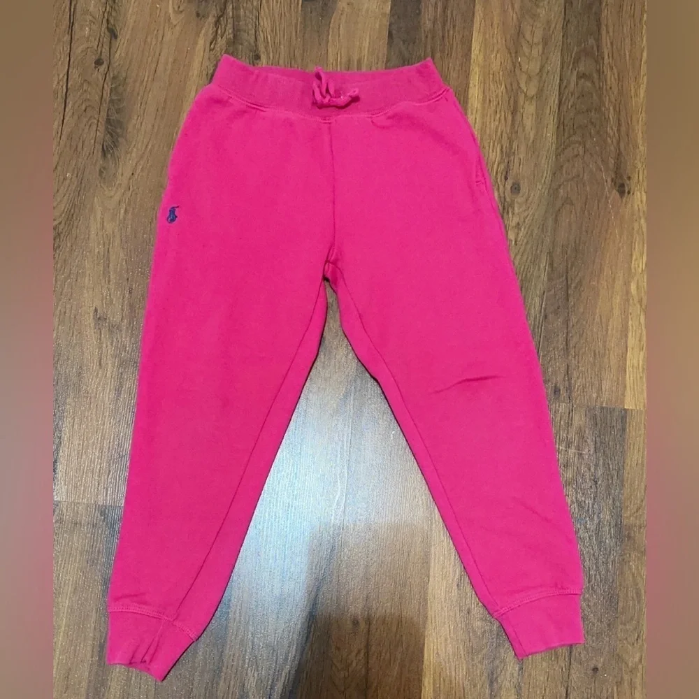 Ralph Lauren Kids Fuchsia Joggers